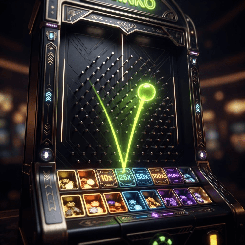 Plinko game artwork