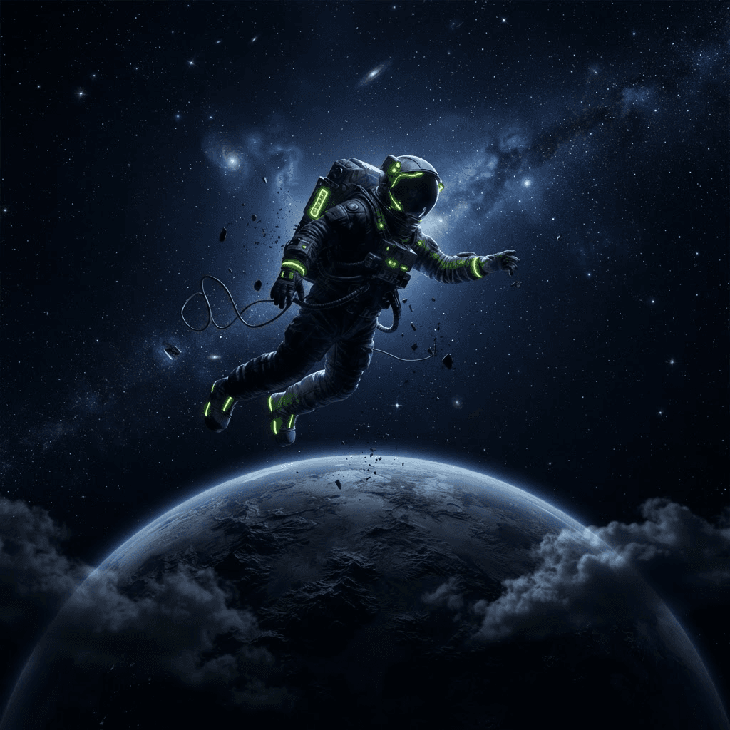 Spaceman game artwork