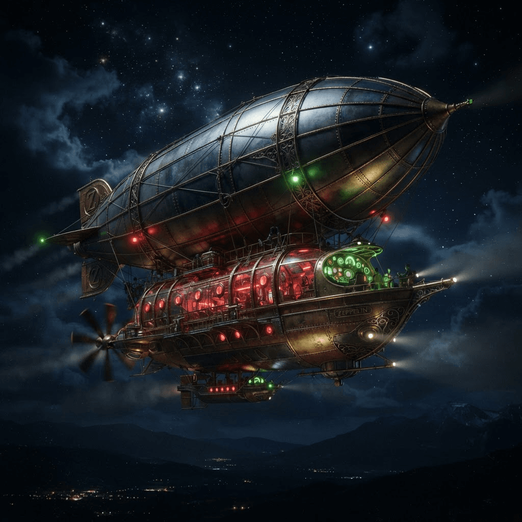 Zeppelin game artwork