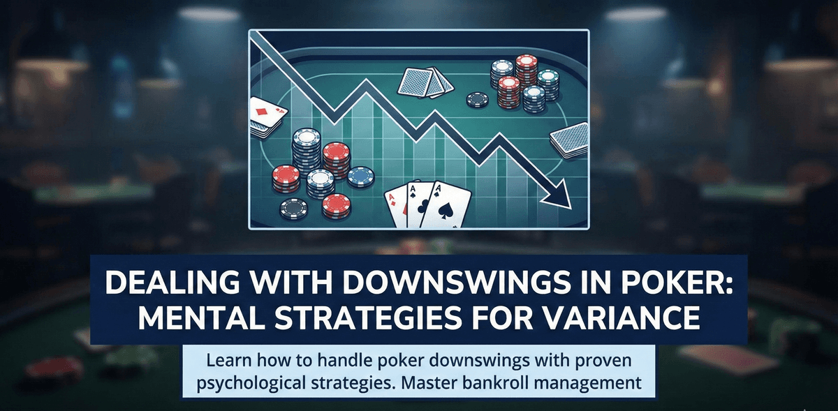 Dealing with Downswings in Poker: Mental Strategies for Variance
