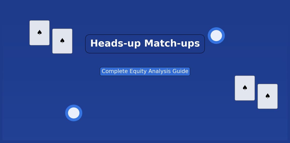 Heads-up Match-ups in Hold'em: Complete Equity Analysis