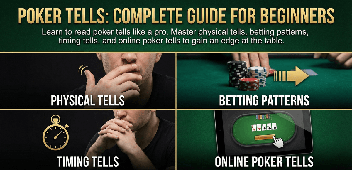 Poker Tells: Complete Guide for Beginners