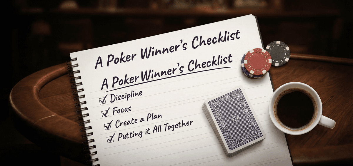 A Poker Winner's Checklist: Discipline, Focus, and Planning for Success