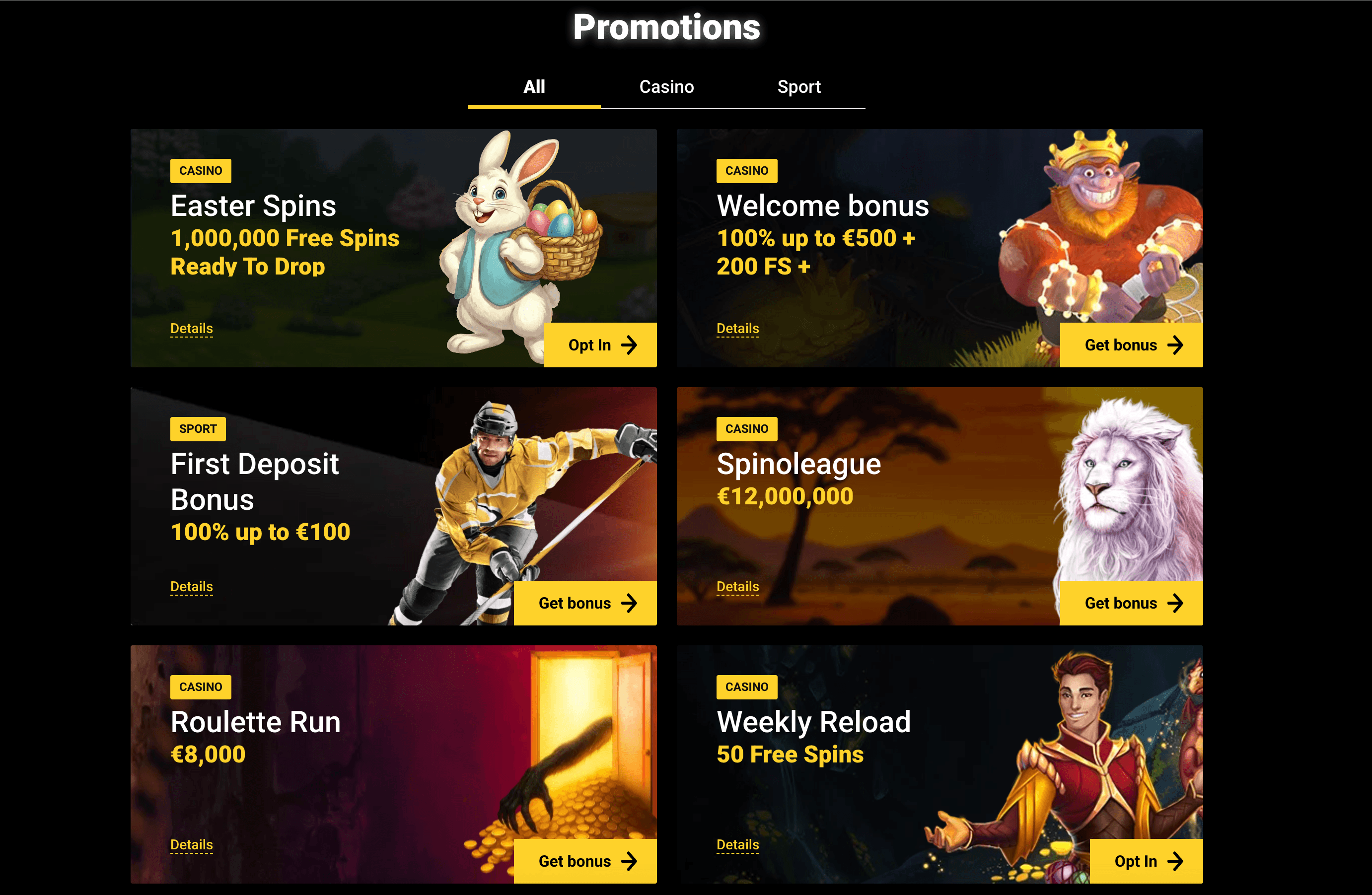 zet casino bonuses