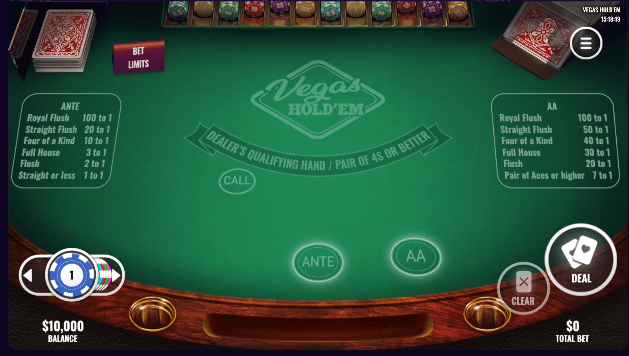 Texas holdem poker online