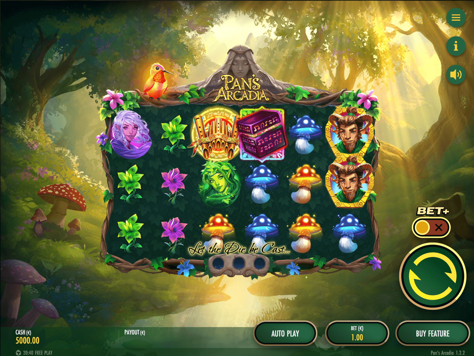 Pan-s Arcadia zetcasino online