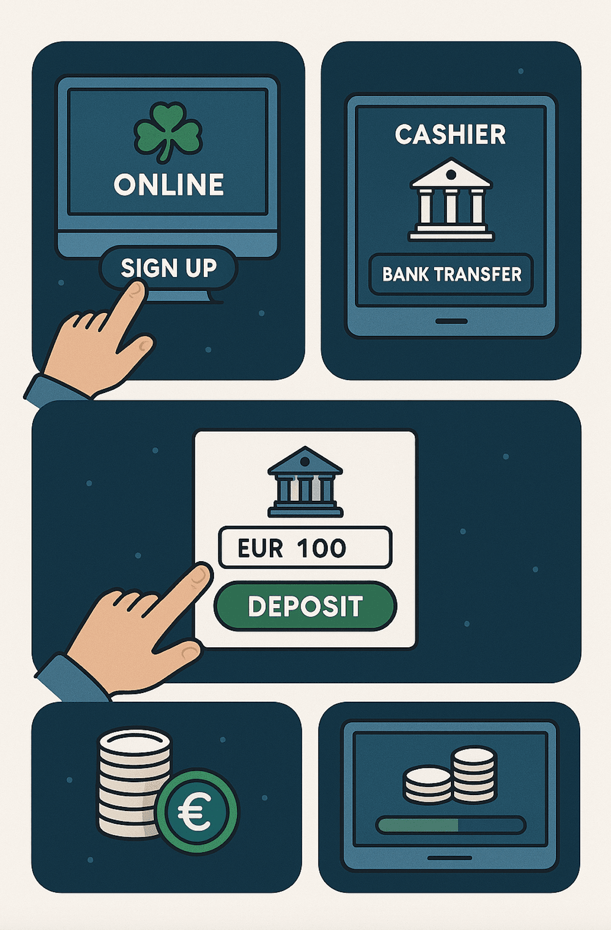 payment bank online deposit