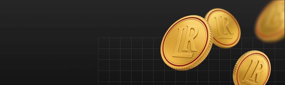 Lucky Rollers deposit screen with wallet address field