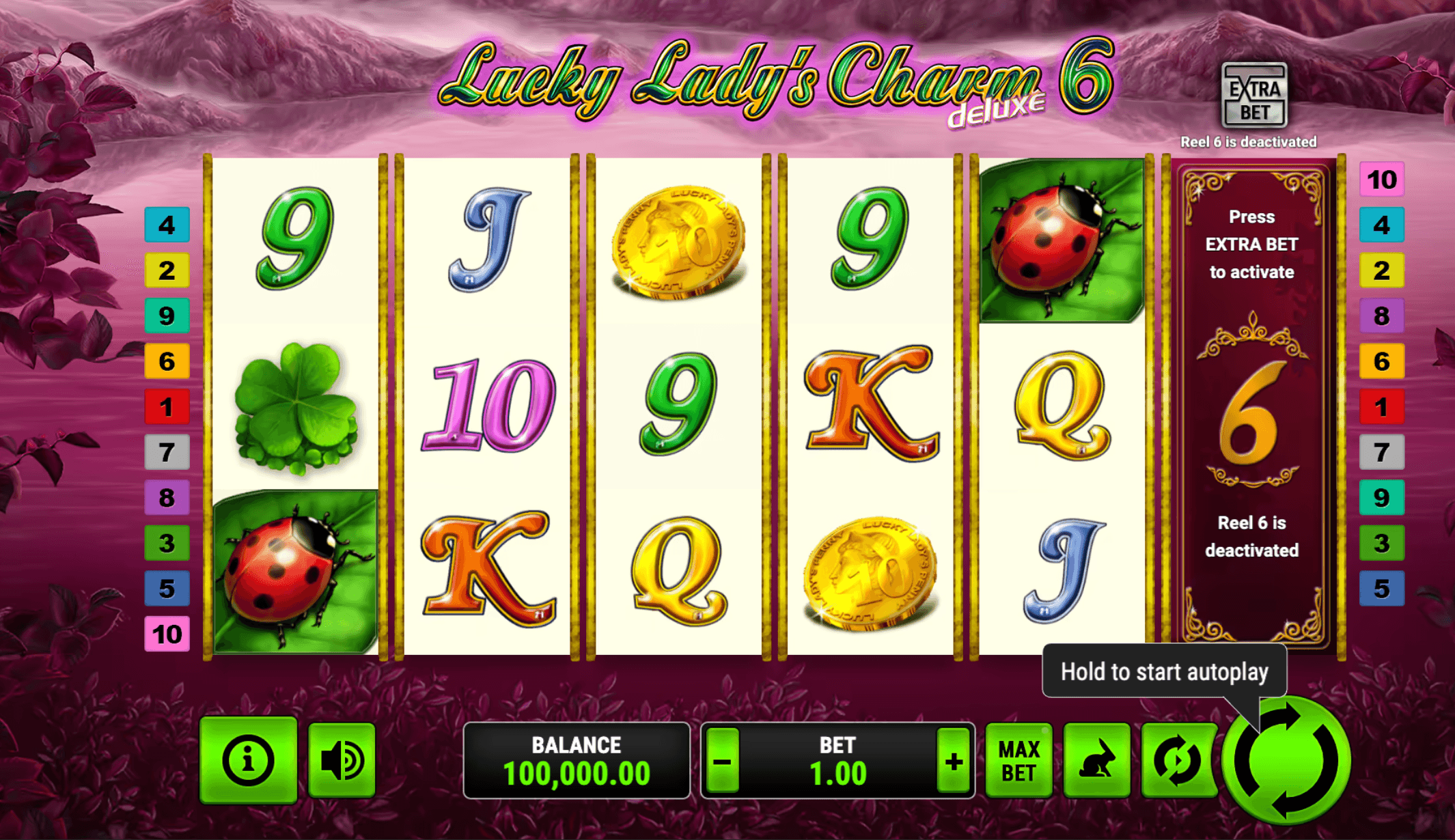 lucky lady-s charm spinstar casino