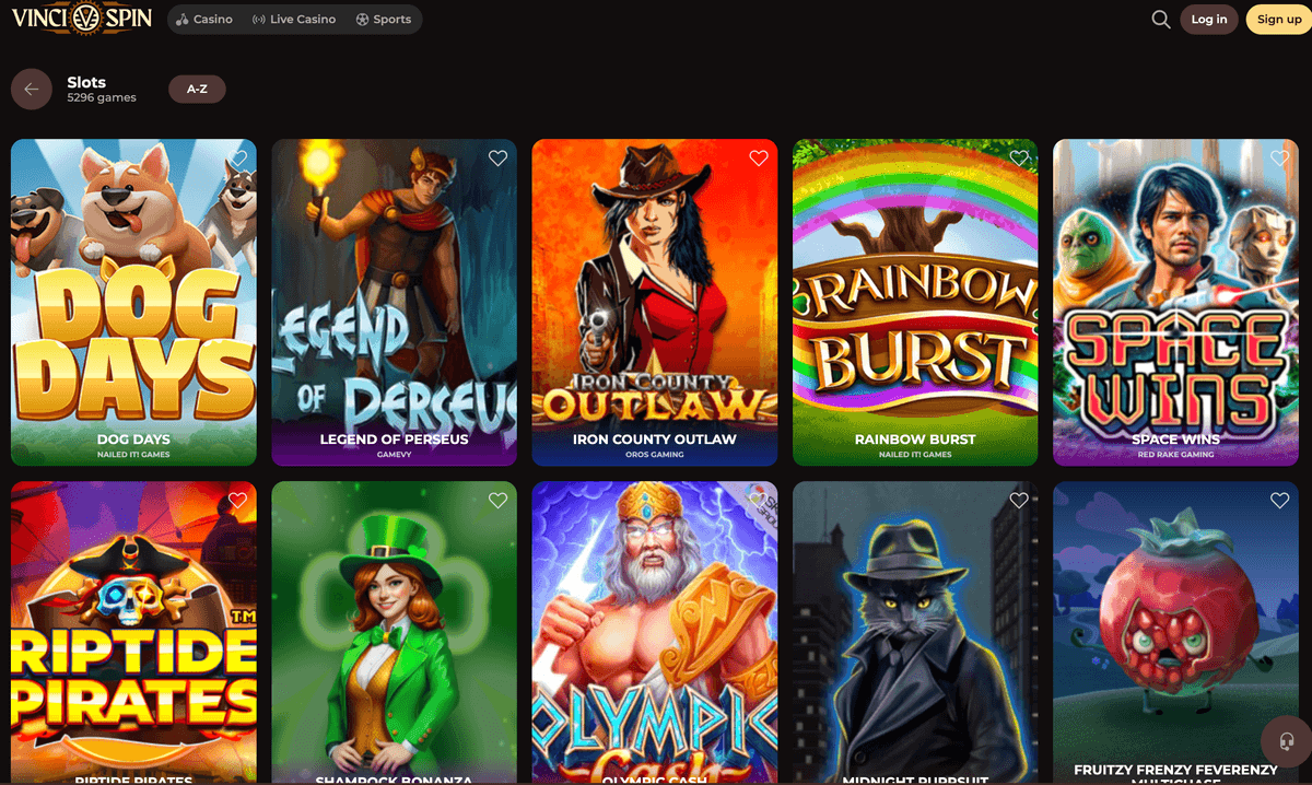 vincispin casino slots
