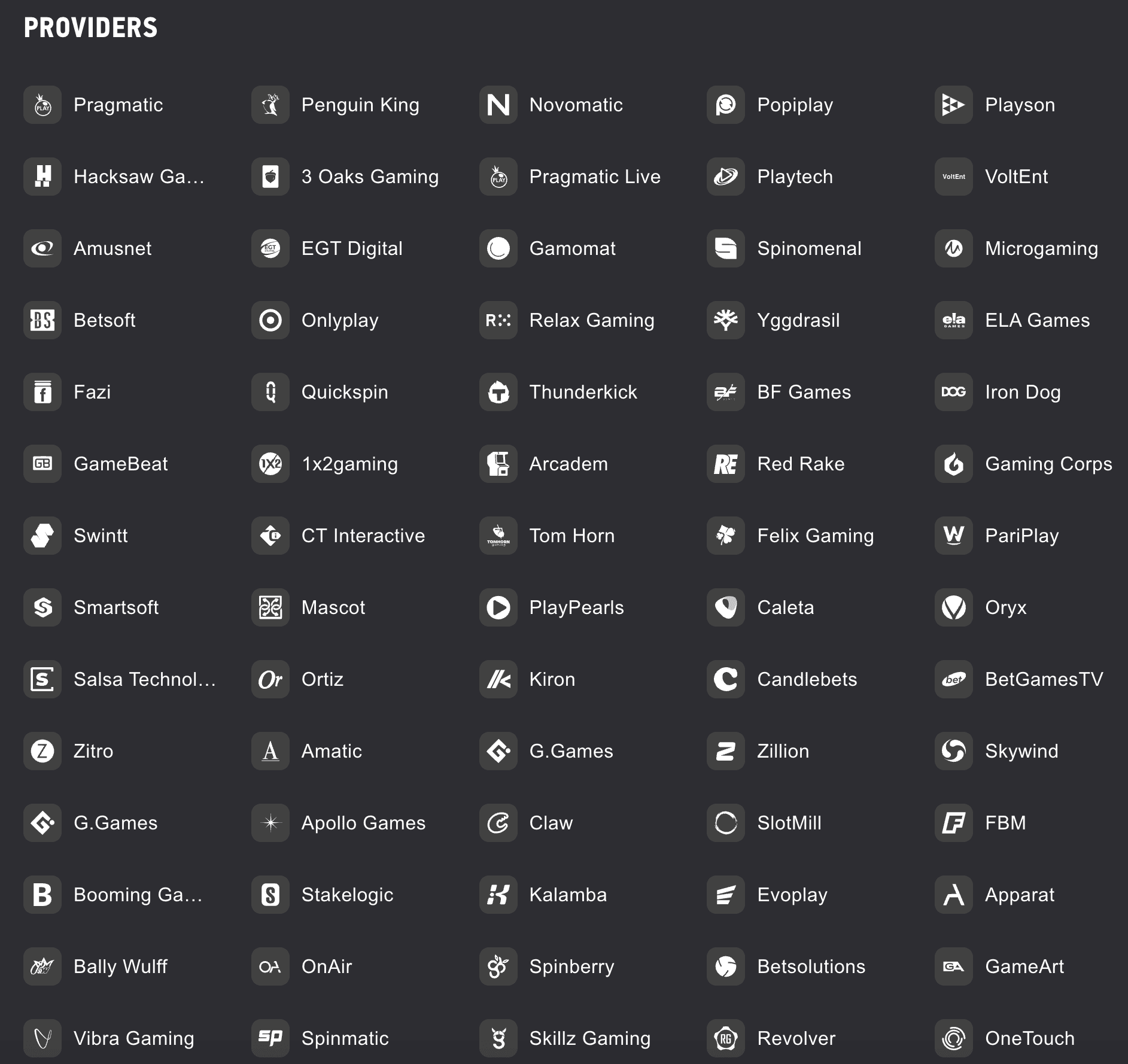 fezbet casino online providers