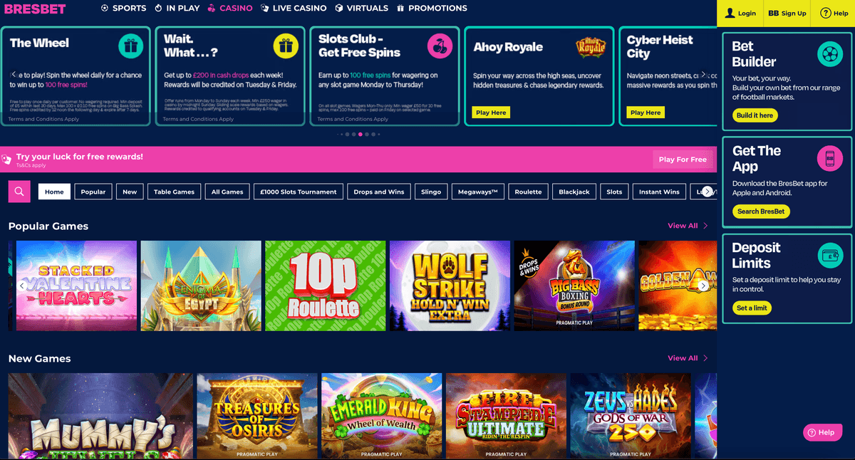 bresbet casino online