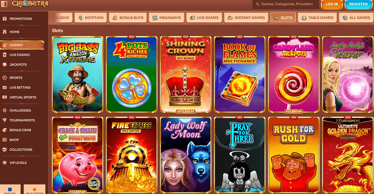 cleobetra casino slots