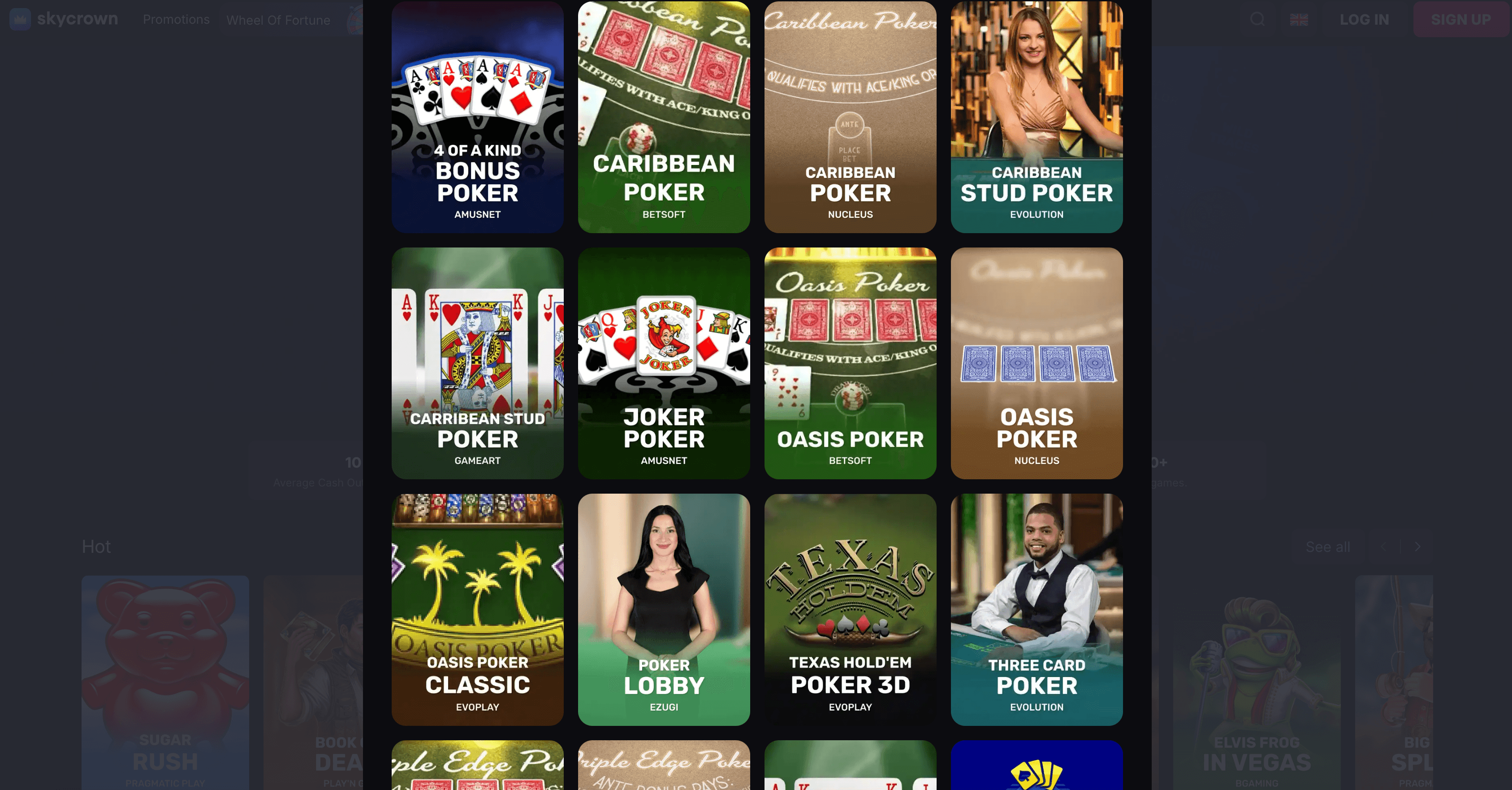 skycrown poker casino