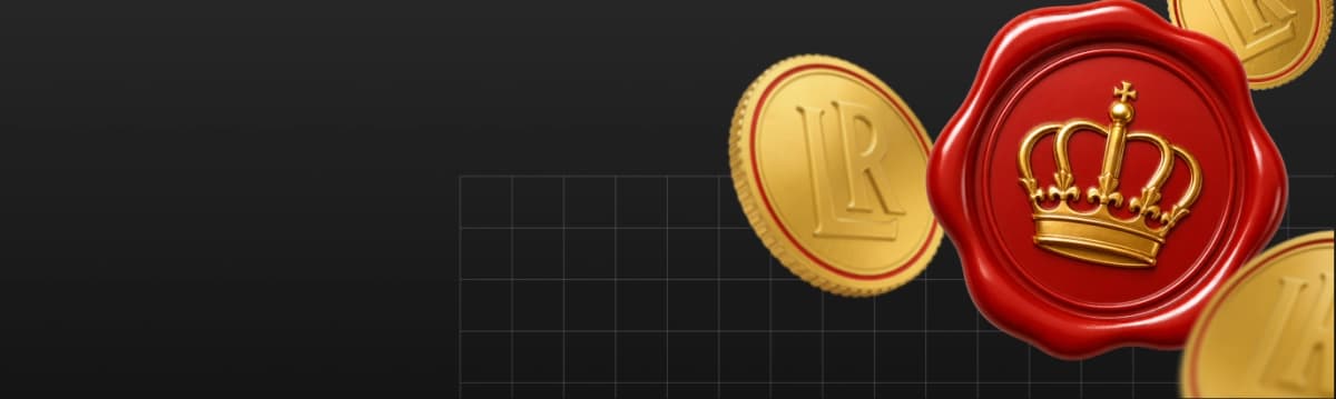 Confirmation screen after a crypto deposit clears