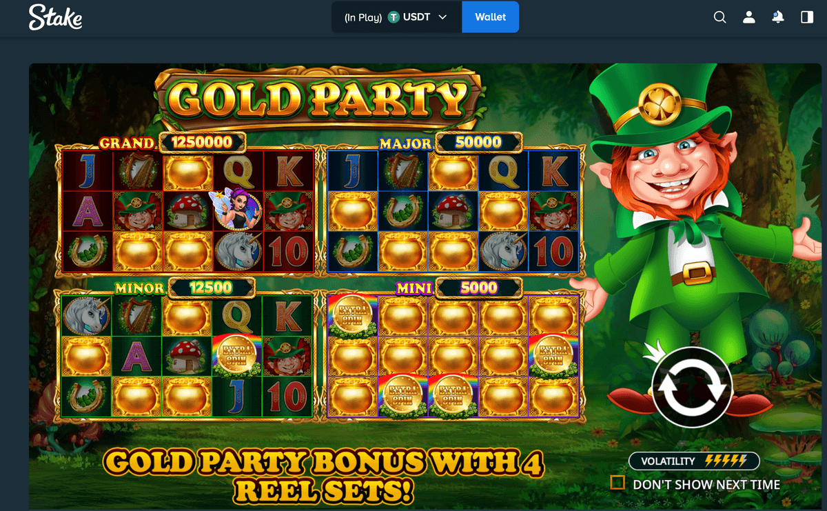 satke casino gold party