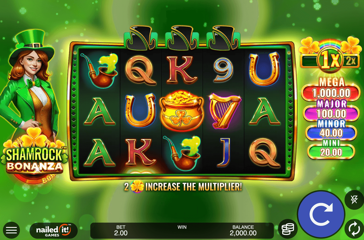 shamrock bonanza vincispin casino online