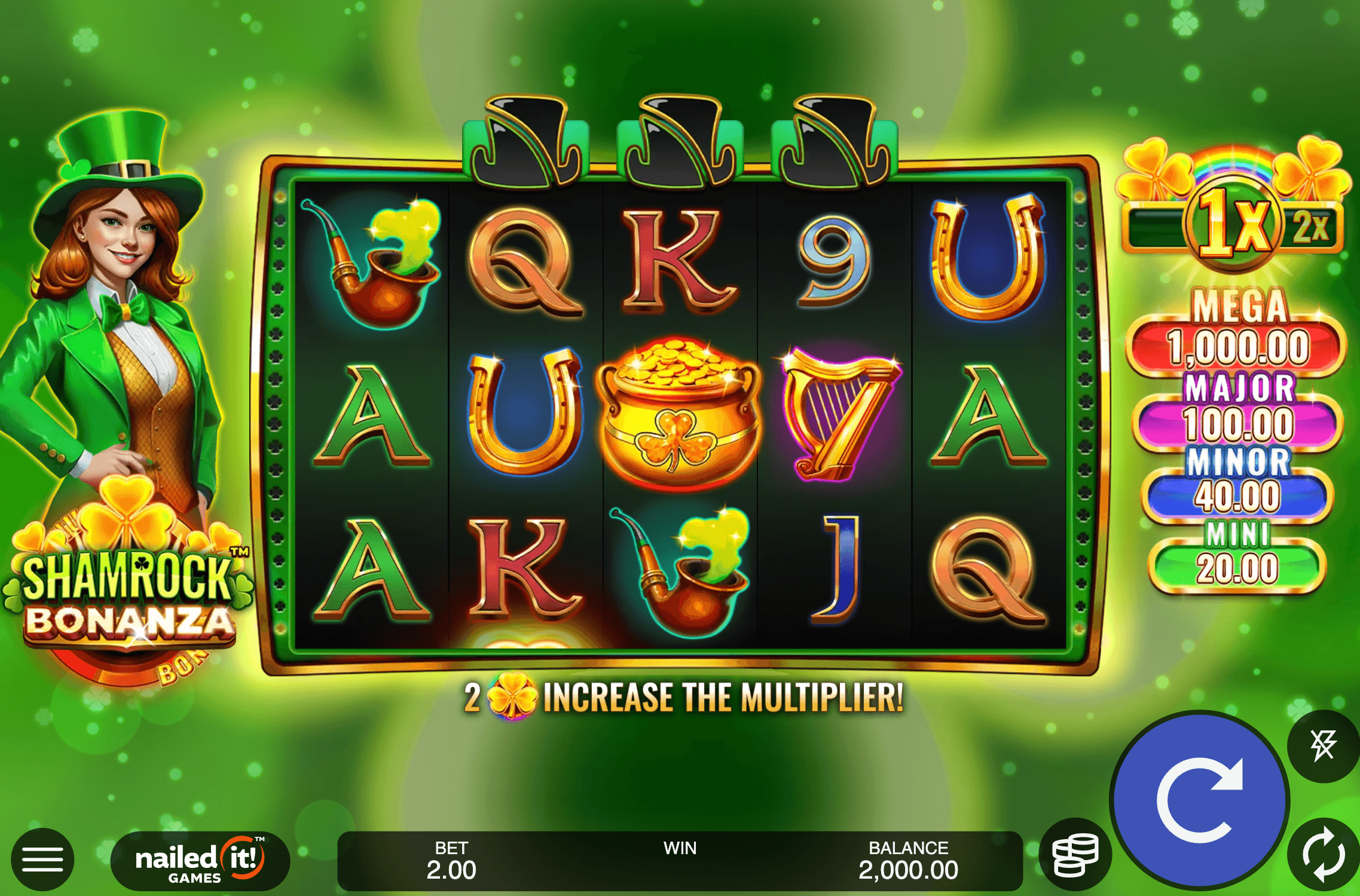 shamrock bonanza vincispin casino online