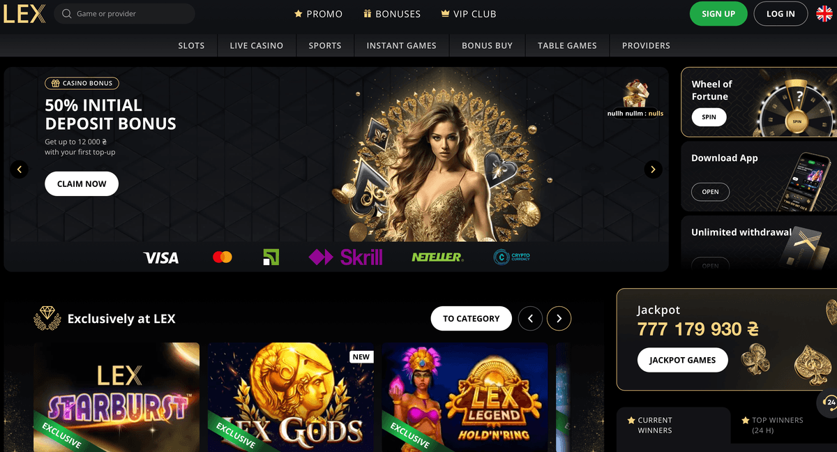 lex casino online
