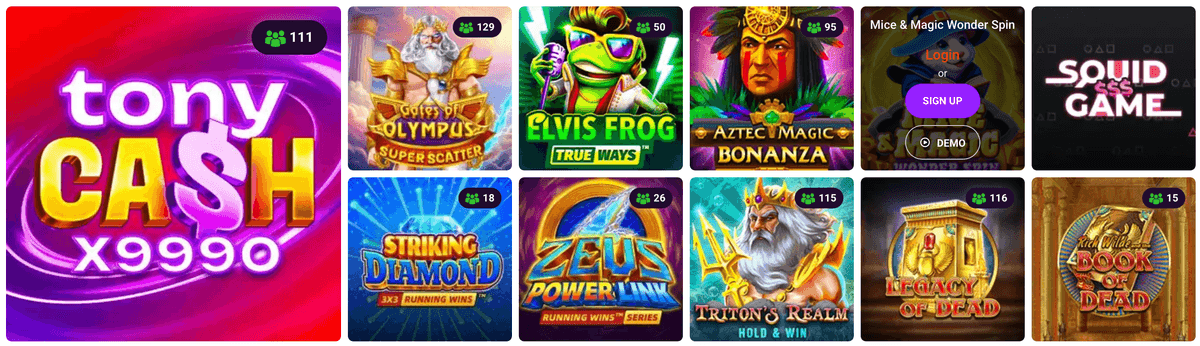 Tonybet online casino