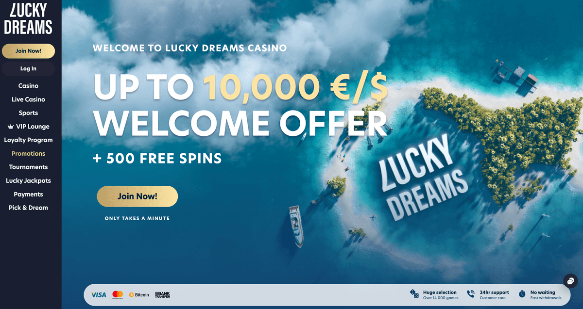 lucky dreams casino online