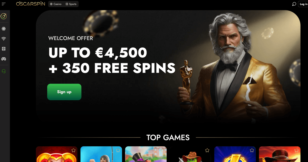 oscarspin casino online