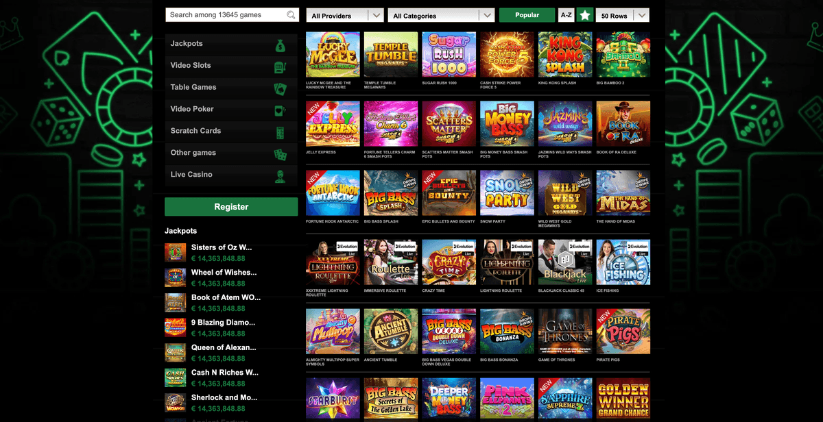 mr vegas casino slots