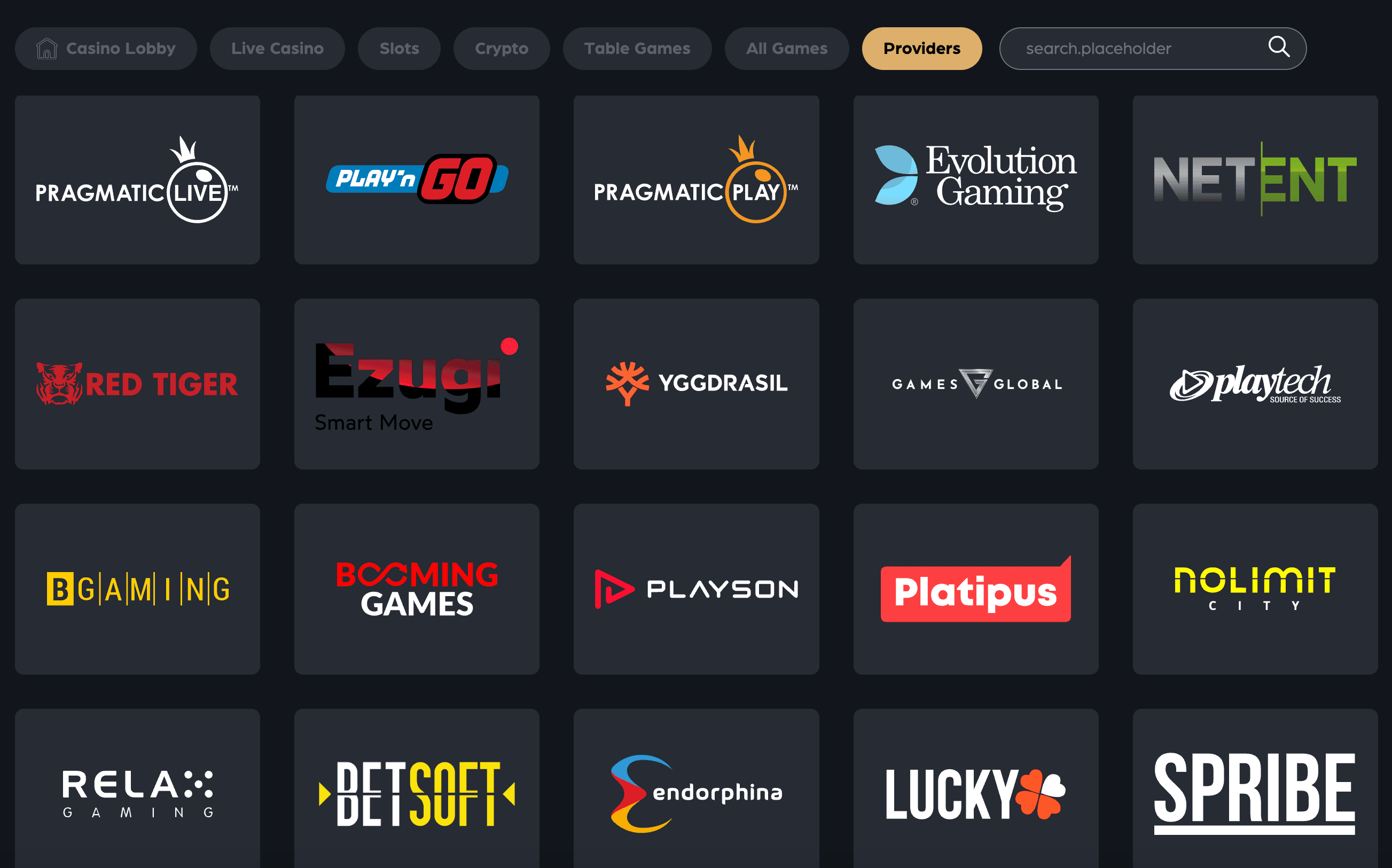 club house providers