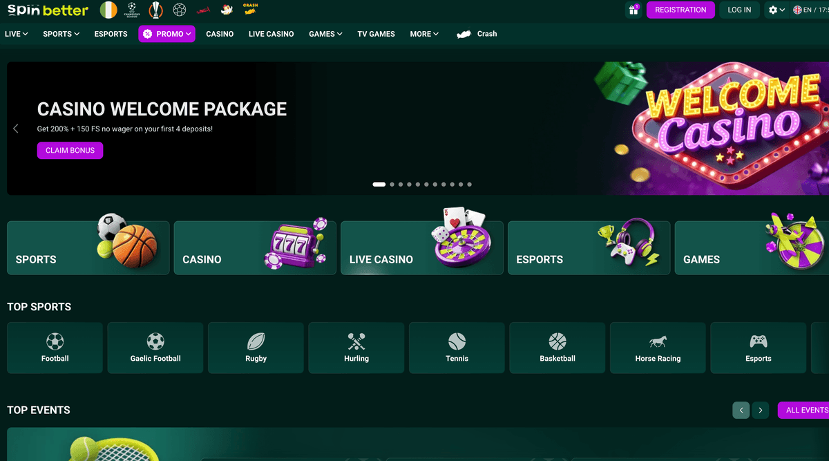 spinbetter casino online