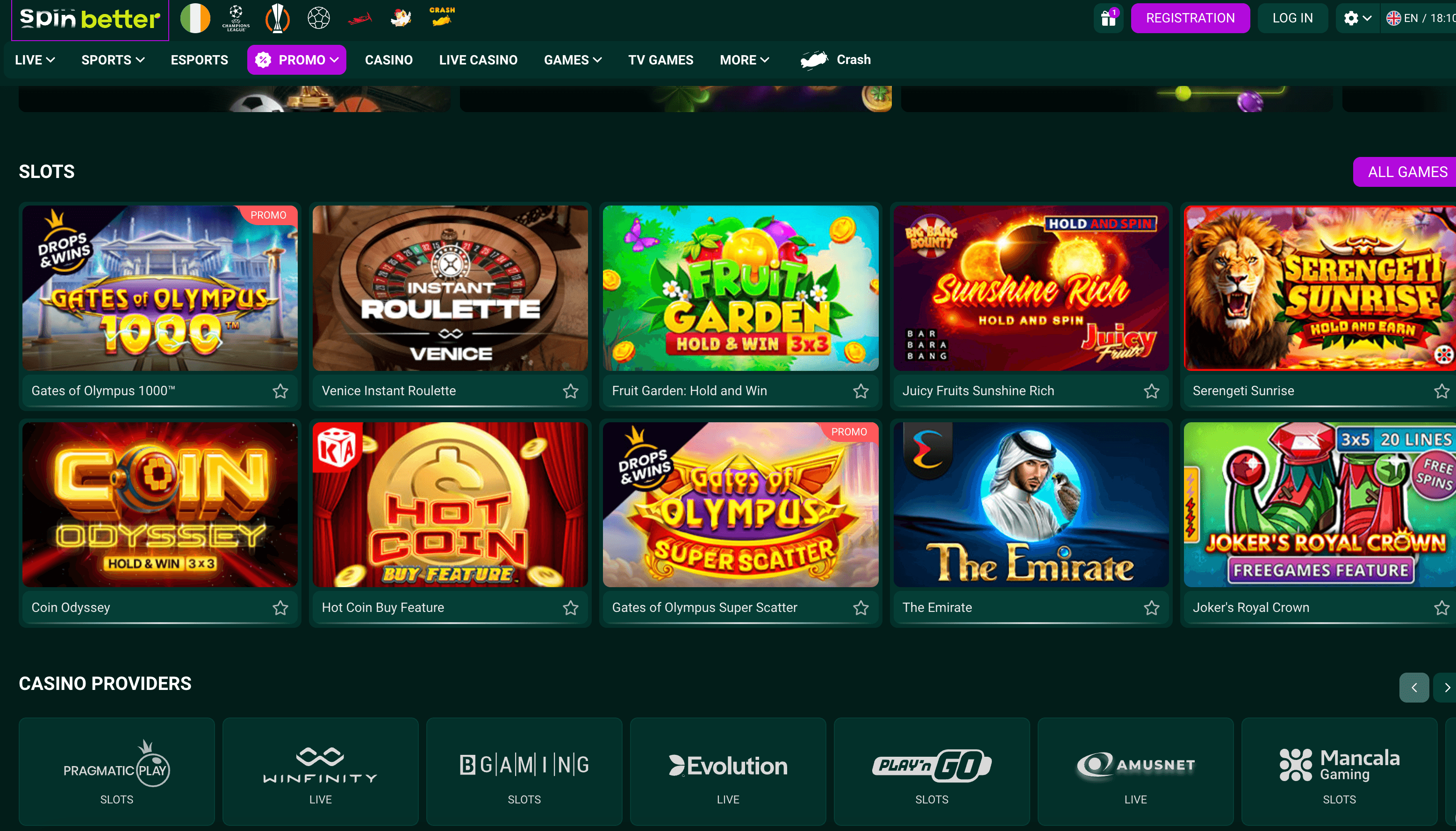 casino online slots spinbetter