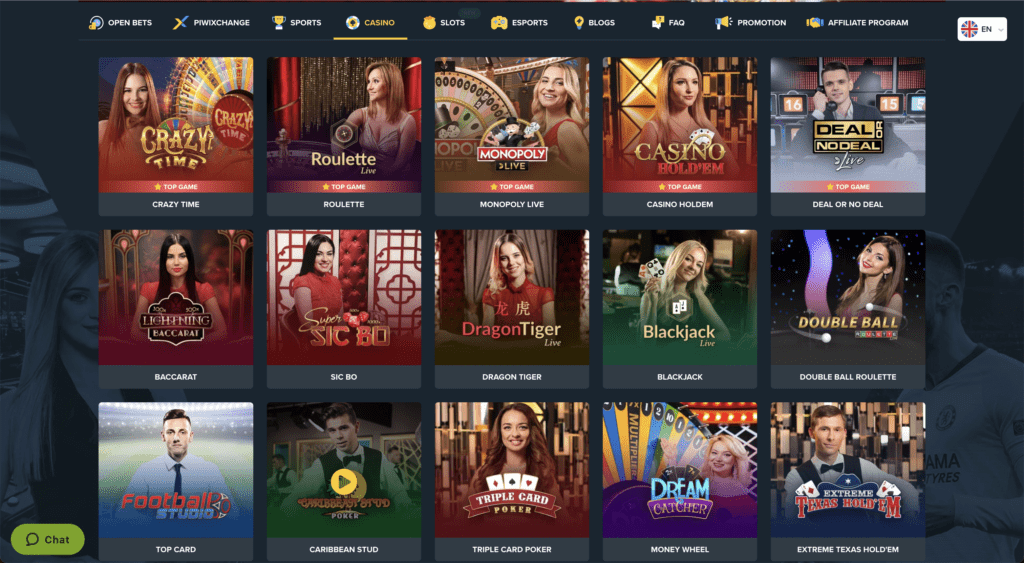 247bet live casino options