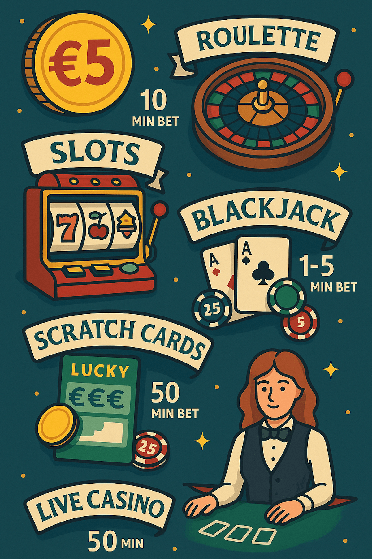 Deposit 5€