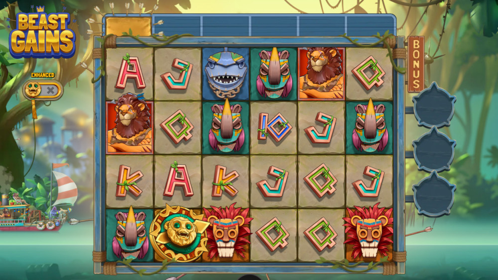 Beast Gains slot by Relax Gaming