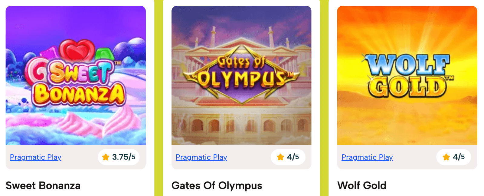 pragmatic play slots