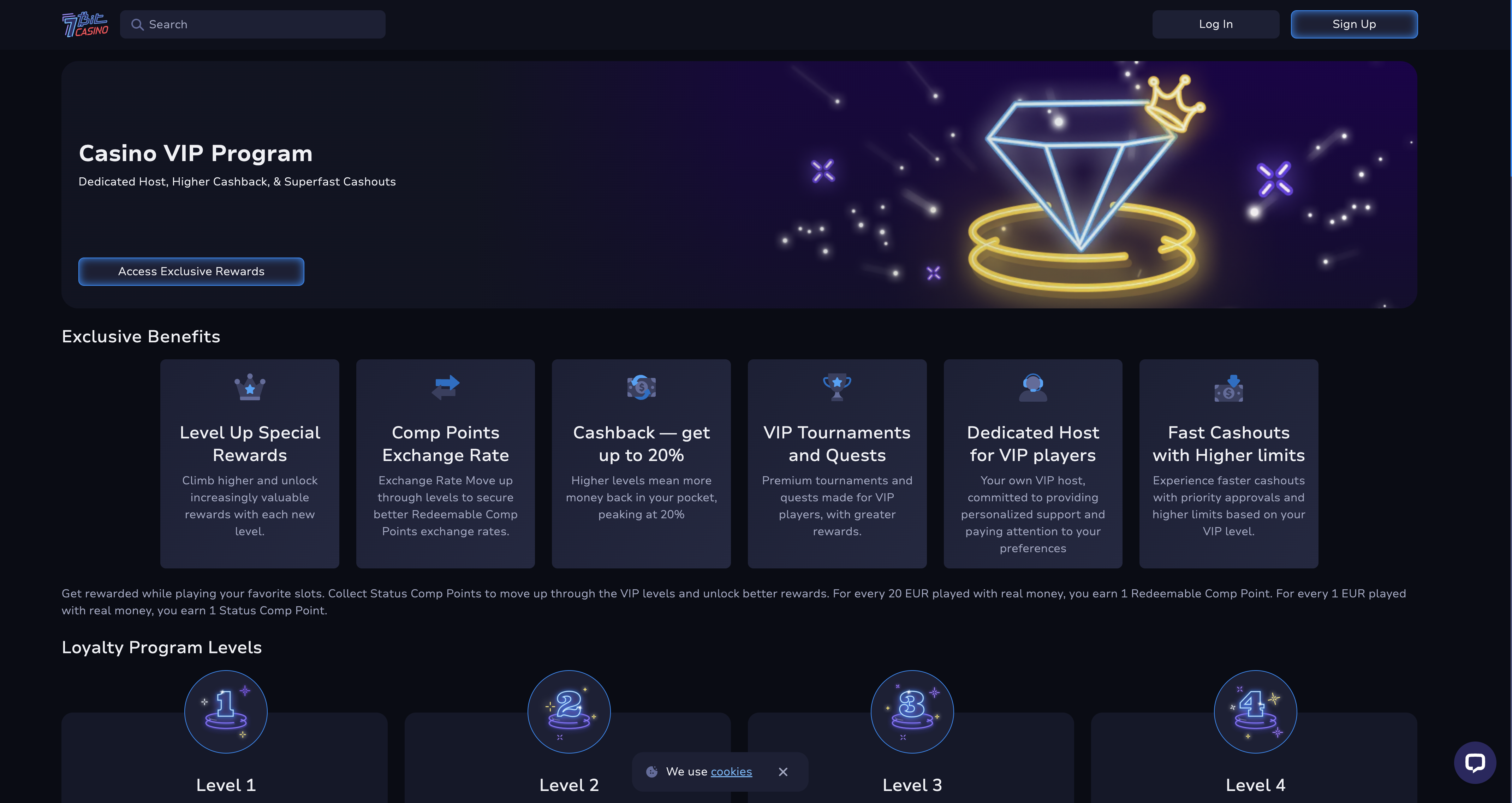 7Bit Casino VIP programme