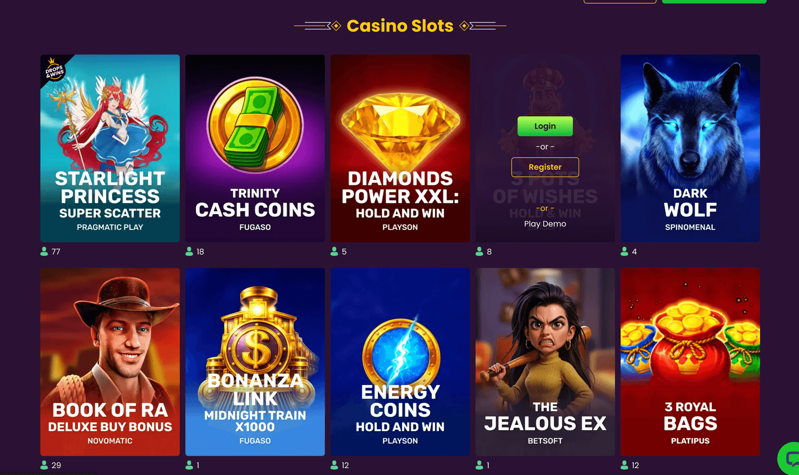 Bizzo casino slots