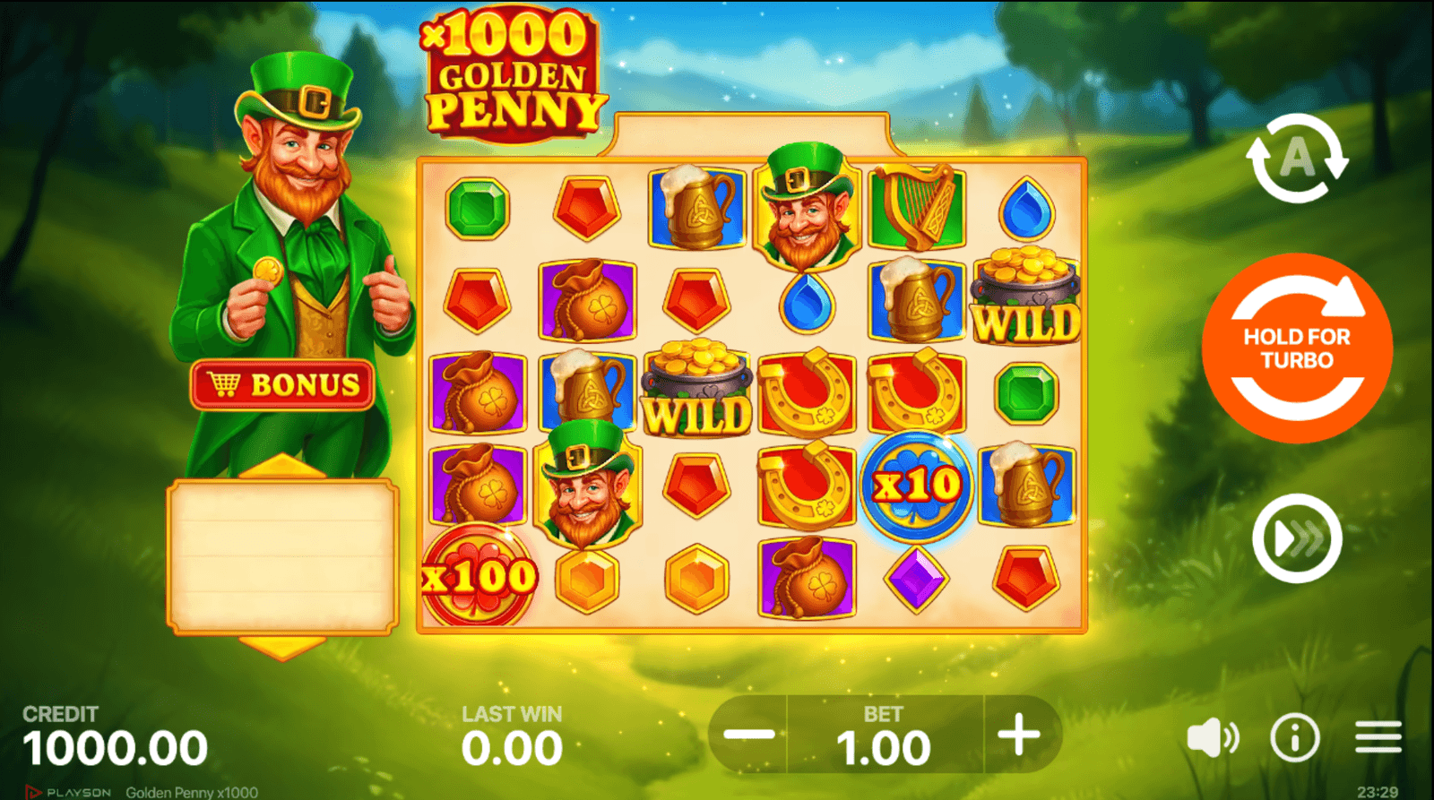 bizzo casino x1000 Golden Penny2