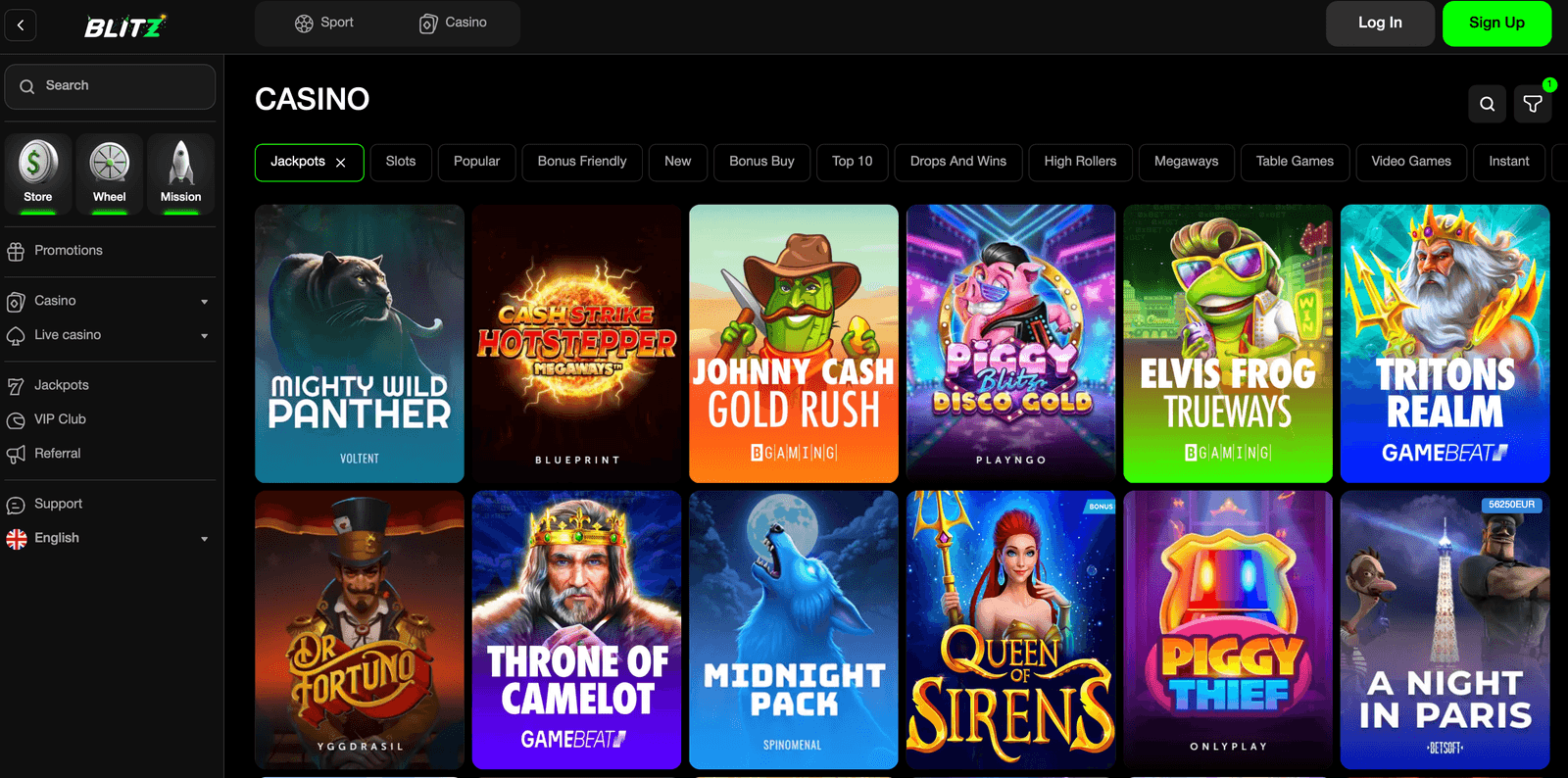 Blitz casino slots
