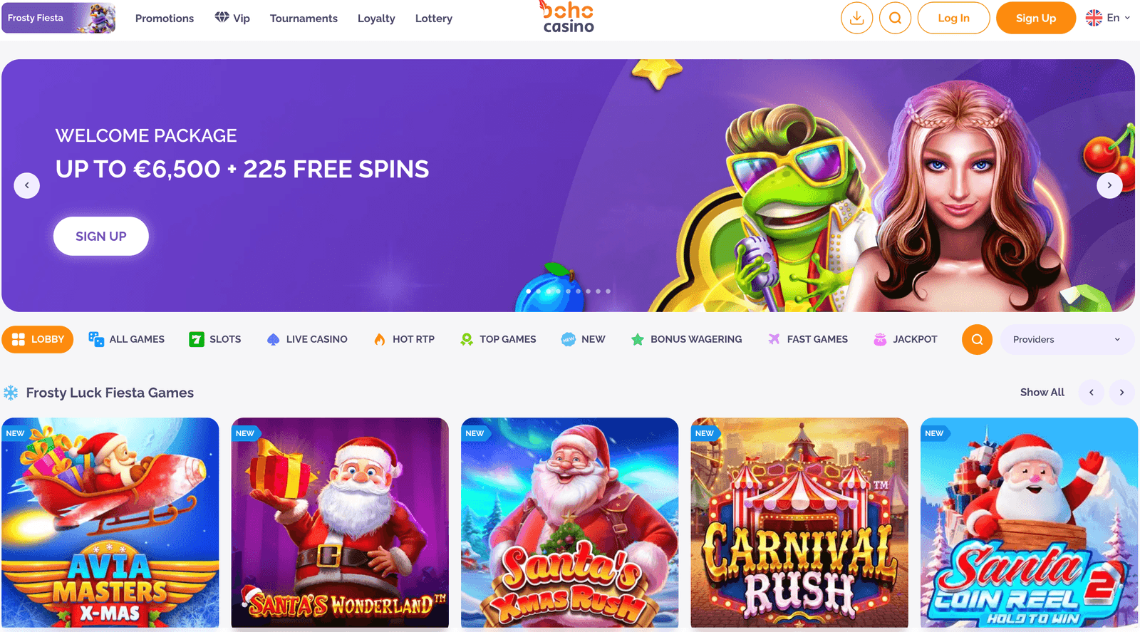 boho casino online