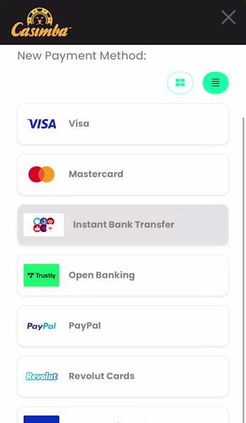 Casimba deposit methods