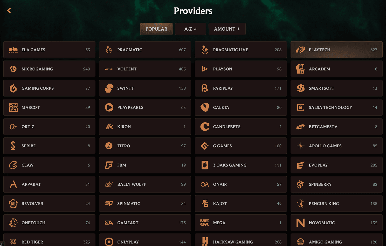 crownplay casino providers