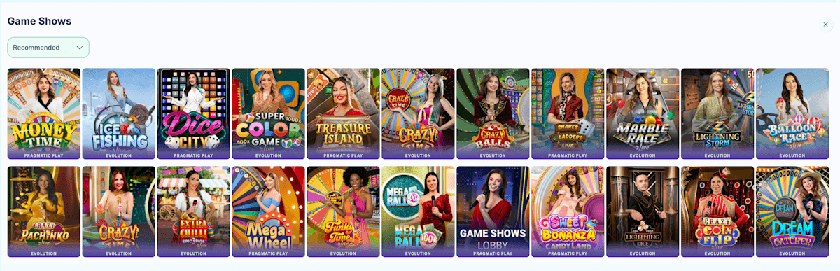 Dailyspins game shows