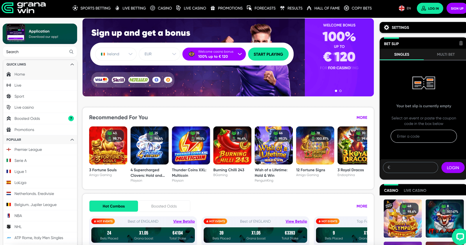 granawin casino online