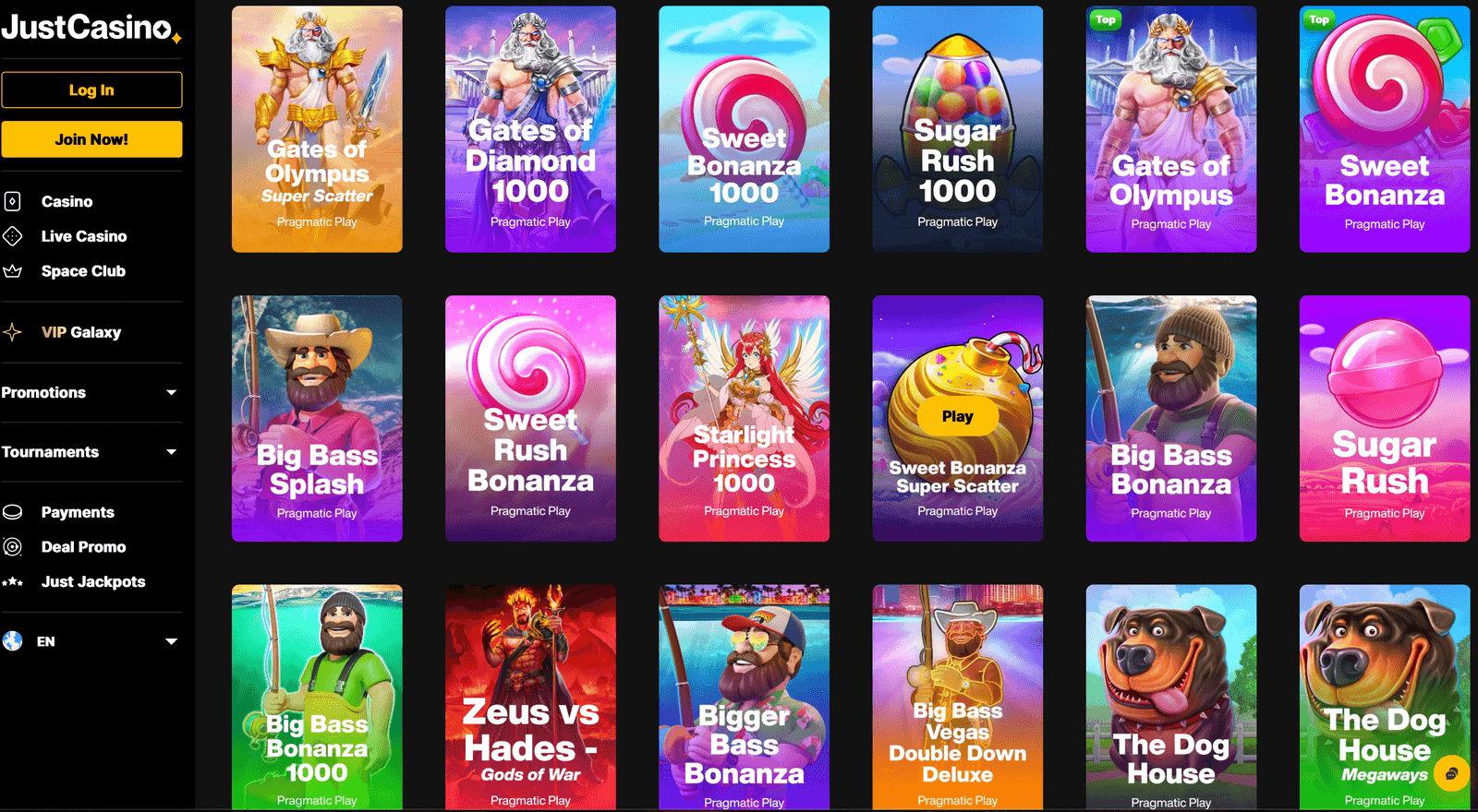 just casino slots