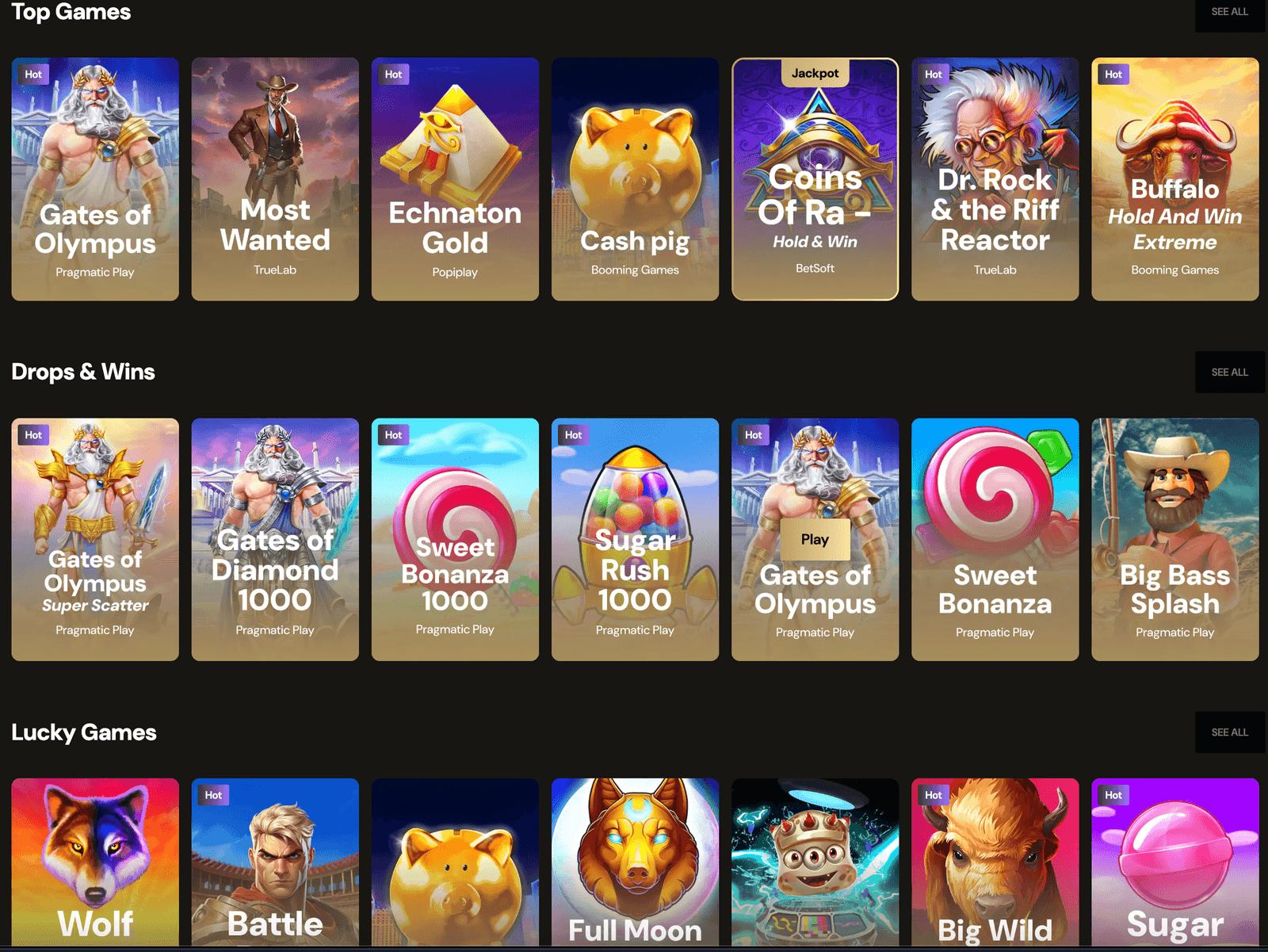 lucky ones slots