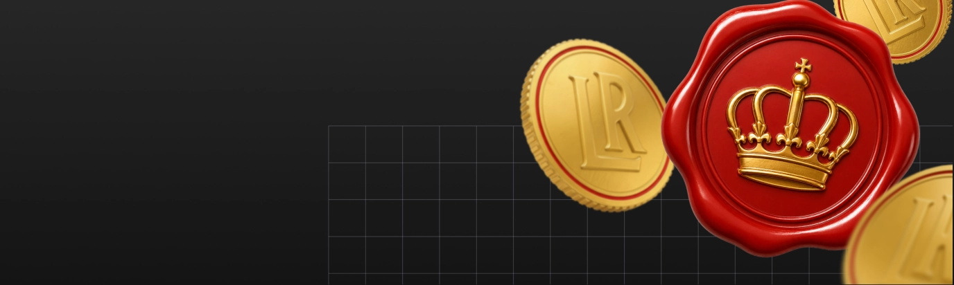 Confirmation screen after a crypto deposit clears