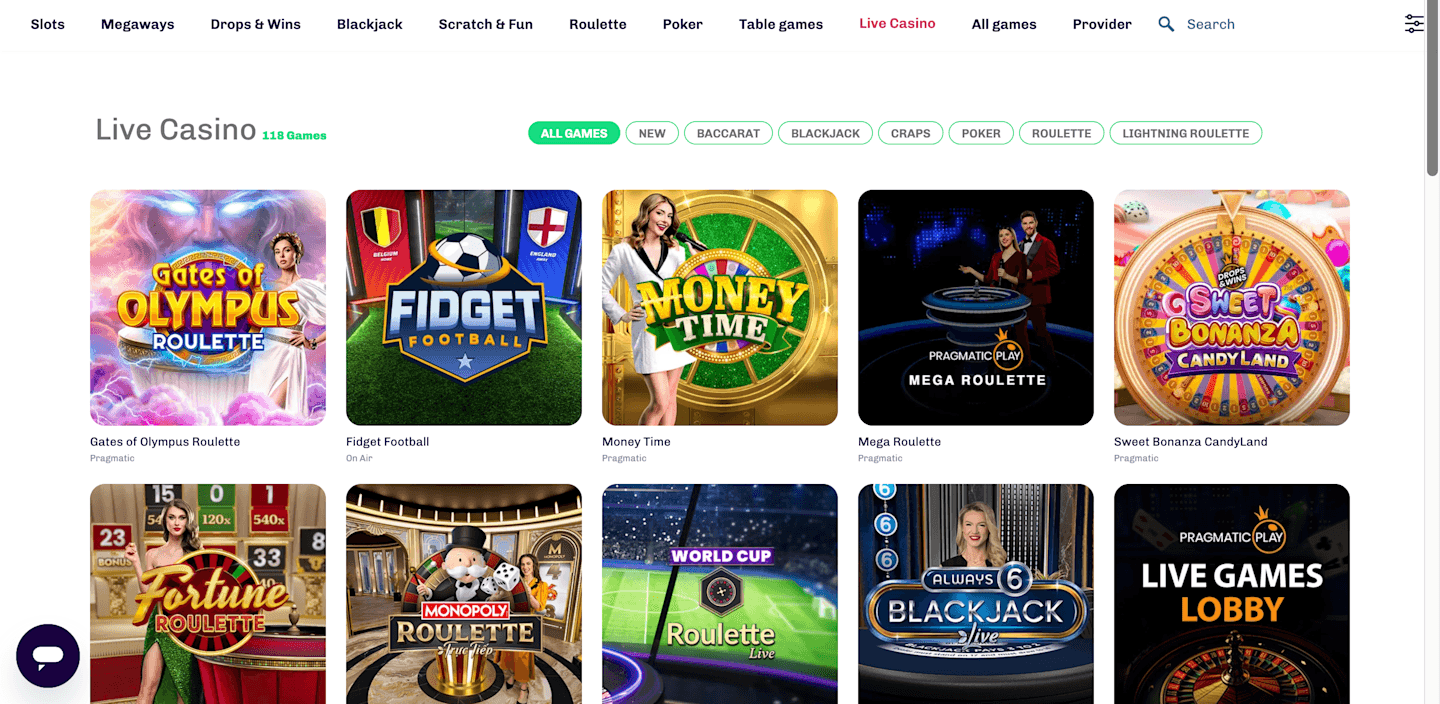 Lumi Live Casino