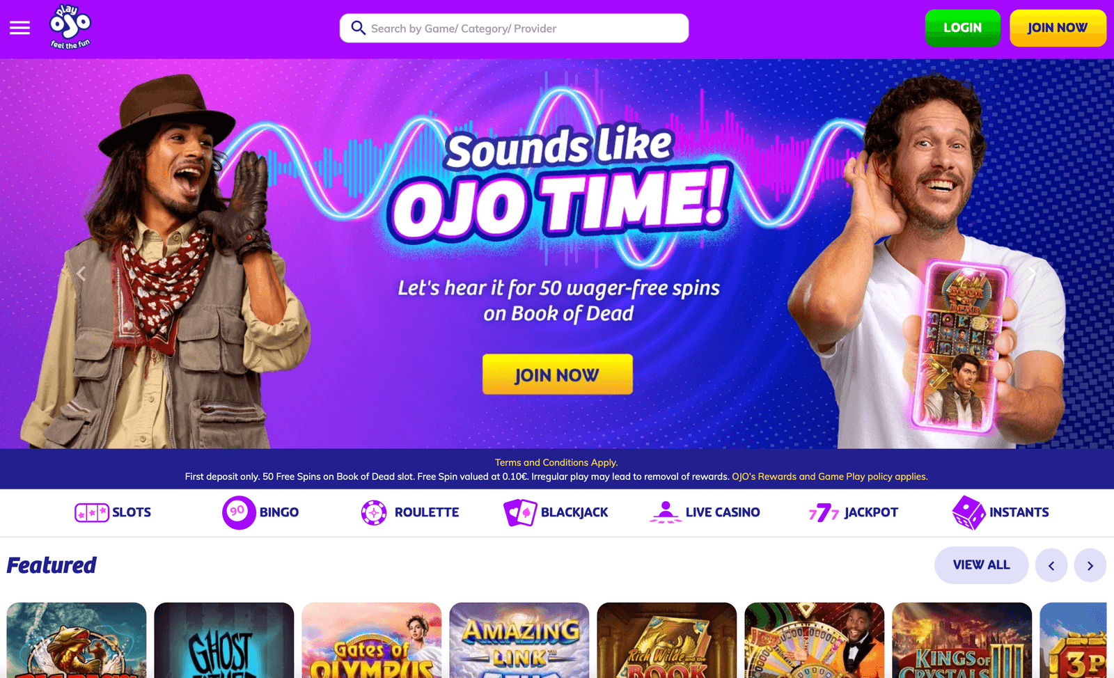 playojo casino online