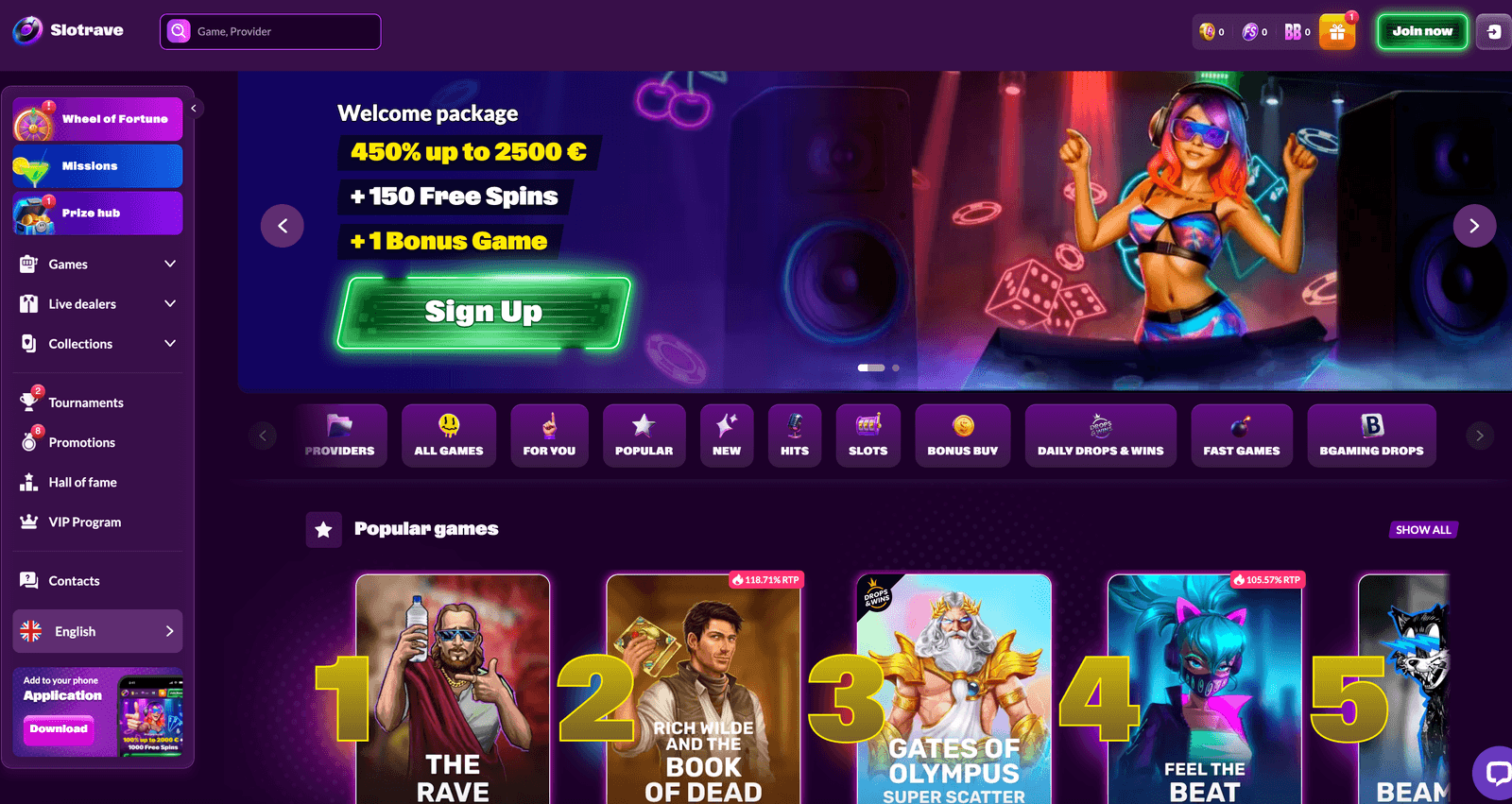 slotrave casino online