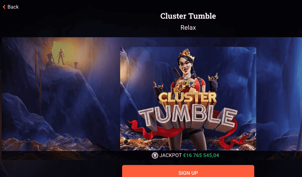 Cluster Tumble Dream Drop new slot